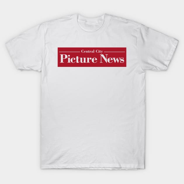 Central City PICTURE NEWS (the flash) T-Shirt by LuksTEES